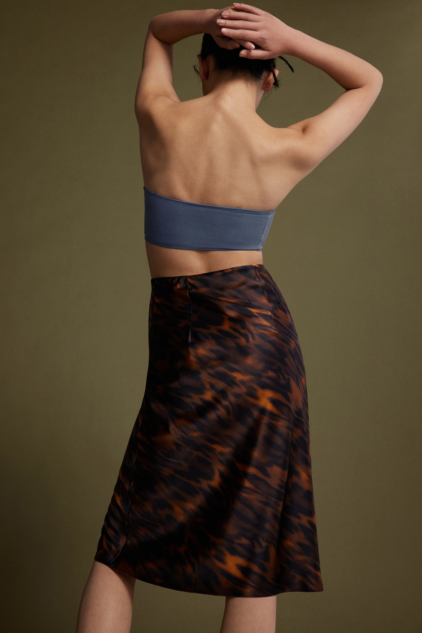 Recycled Paper-touch Bandeau Top